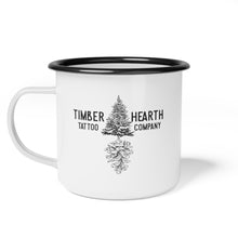 Load image into Gallery viewer, Timber Hearth Tattoo Enamel Camp Mug