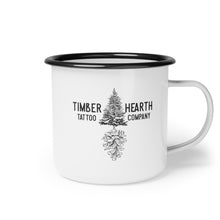 Load image into Gallery viewer, Timber Hearth Tattoo Enamel Camp Mug