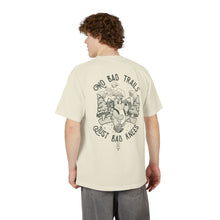 Load image into Gallery viewer, No Bad Trails Unisex Garment-Dyed Drop-Shoulder T-shirt