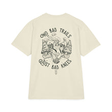 Load image into Gallery viewer, No Bad Trails Unisex Garment-Dyed Drop-Shoulder T-shirt
